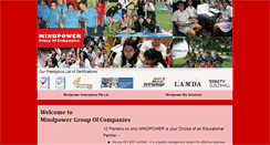 Desktop Screenshot of mindpoweredu.com
